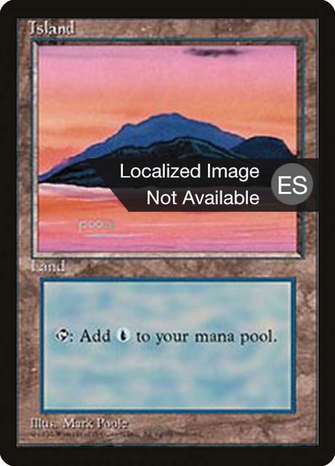 Ilha / Island - Magic: The Gathering - MoxLand