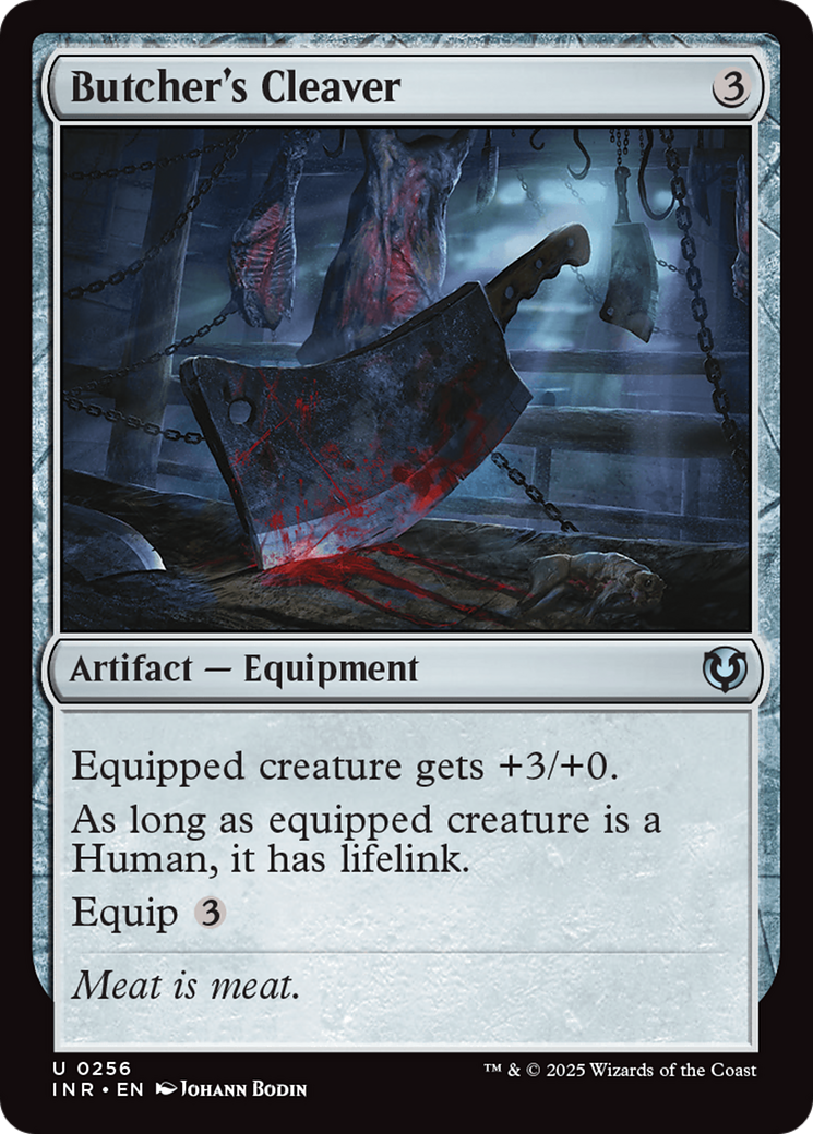 Cutelo de Açougueiro / Butcher's Cleaver - Magic: The Gathering - MoxLand