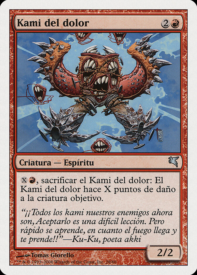 Kami da Dor / Pain Kami - Magic: The Gathering - MoxLand