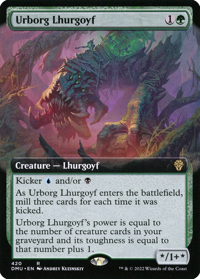 Lhurgoyf de Urborg / Urborg Lhurgoyf - Magic: The Gathering - MoxLand