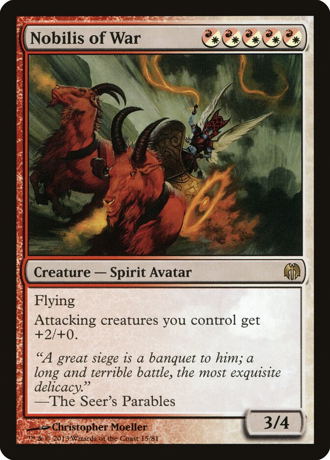 Nobilis da Guerra / Nobilis of War - Magic: The Gathering - MoxLand