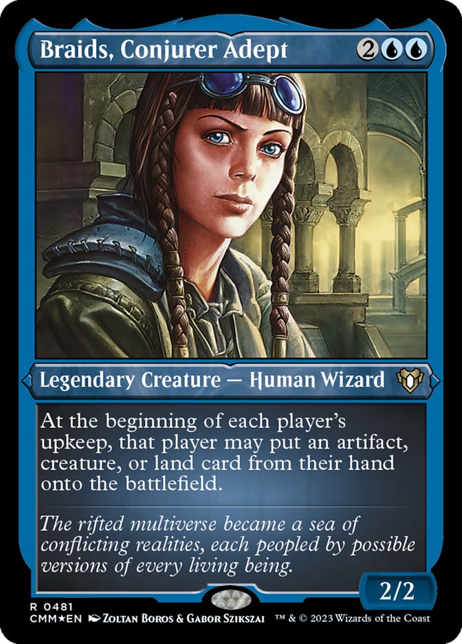 Braids, Adepta da Conjuração / Braids, Conjurer Adept - Magic: The Gathering - MoxLand