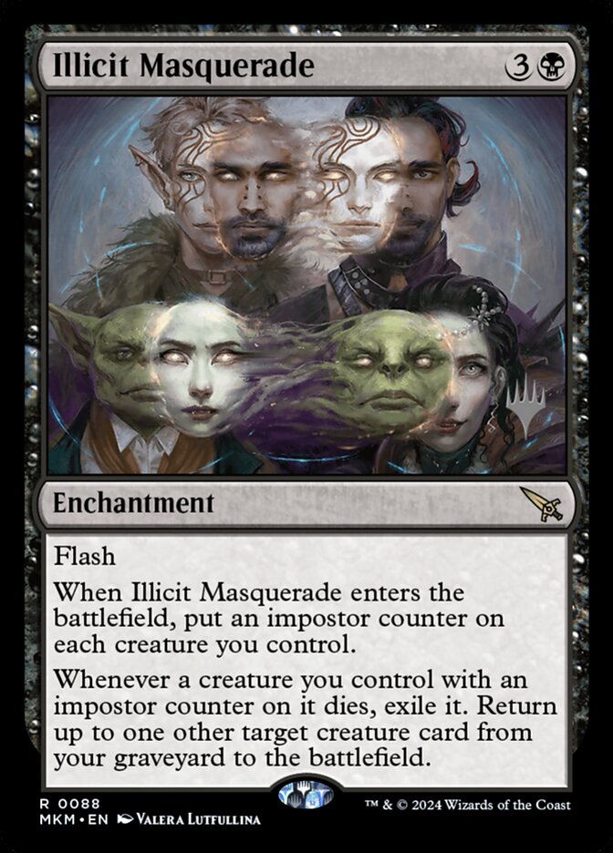 Mascaramento Ilícito / Illicit Masquerade - Magic: The Gathering - MoxLand