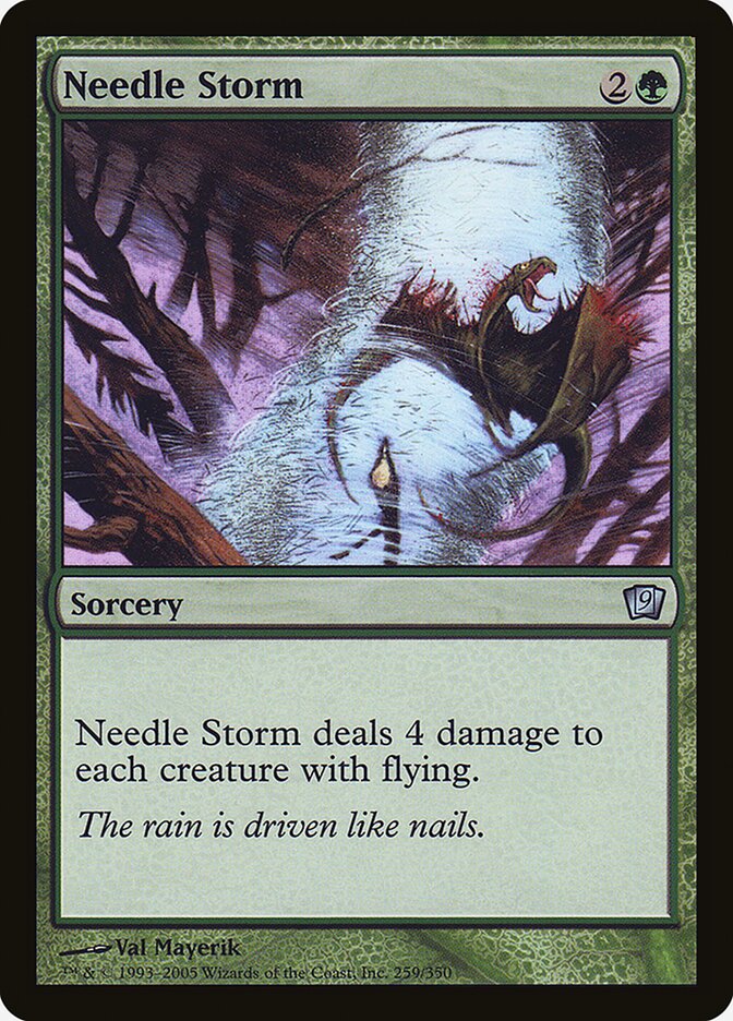 Tempestade de Acúleos / Needle Storm - Magic: The Gathering - MoxLand