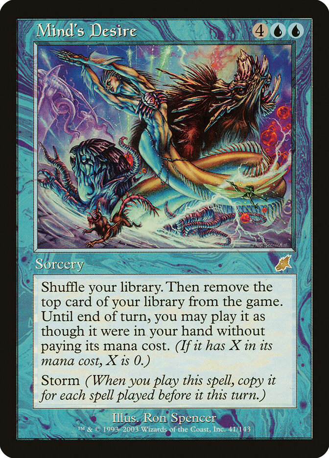 Desejo da Mente / Mind's Desire - Magic: The Gathering - MoxLand