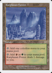 Floresta Karplusana / Karplusan Forest - Magic: The Gathering - MoxLand
