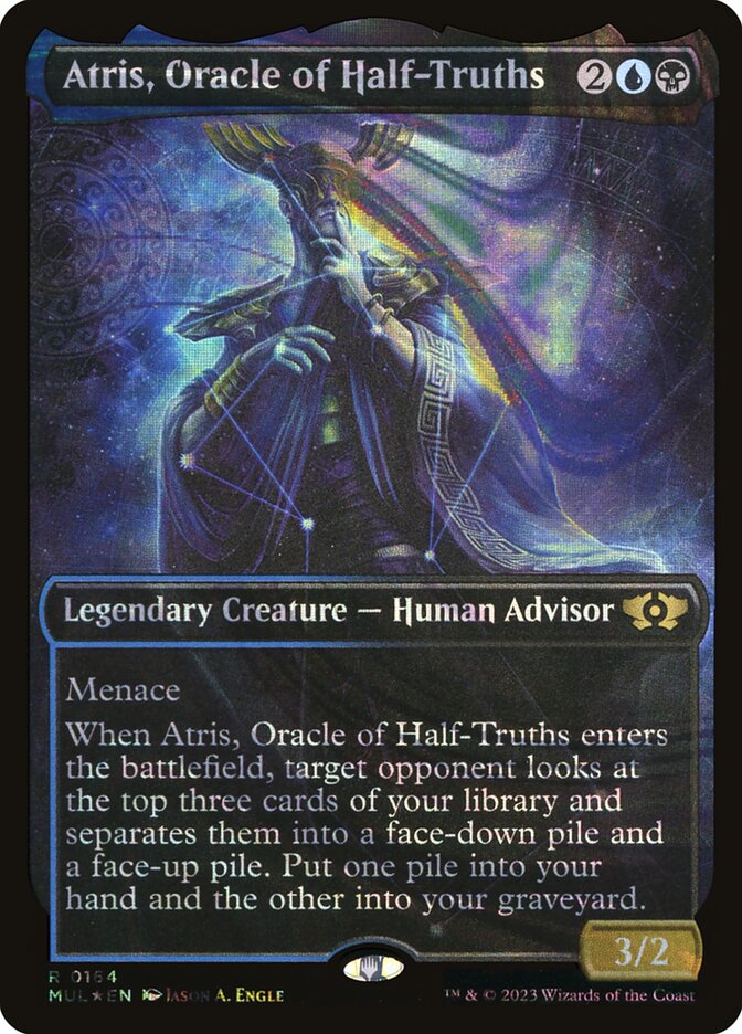 Átris, Oráculo de Meias-verdades / Atris, Oracle of Half-Truths - Magic: The Gathering - MoxLand