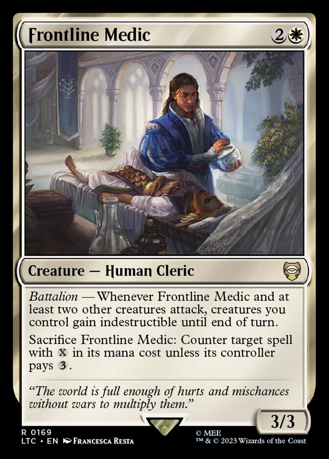 Médico da Linha de Frente / Frontline Medic - Magic: The Gathering - MoxLand