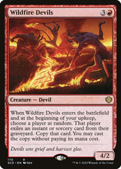 Diabos Incendiários / Wildfire Devils - Magic: The Gathering - MoxLand