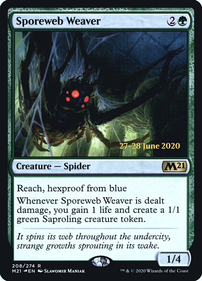 Tecelã da Teia Fúngica / Sporeweb Weaver - Magic: The Gathering - MoxLand