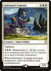 Capitão de Kalemne / Kalemne's Captain - Magic: The Gathering - MoxLand