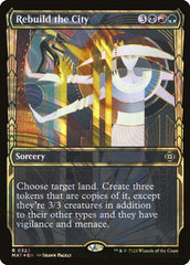 Reconstruir a Cidade / Rebuild the City - Magic: The Gathering - MoxLand