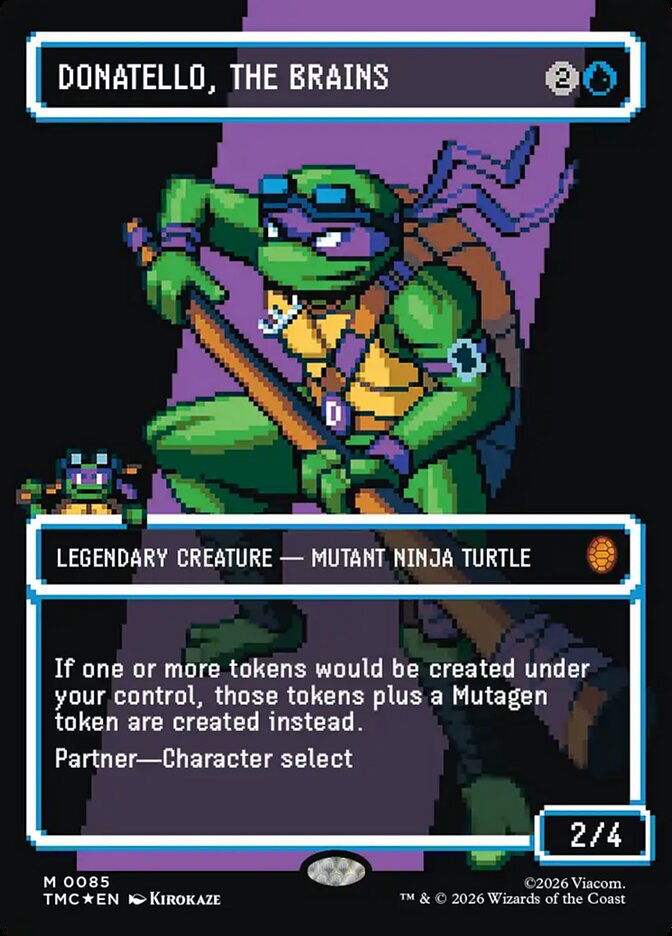 Donatello, the Brains - Magic: The Gathering - MoxLand
