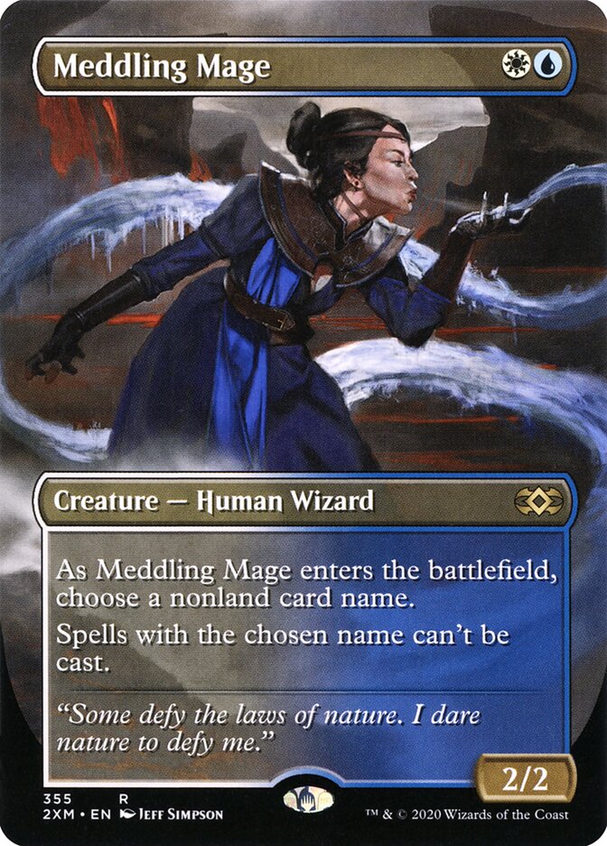 Mago Interferidor / Meddling Mage - Magic: The Gathering - MoxLand