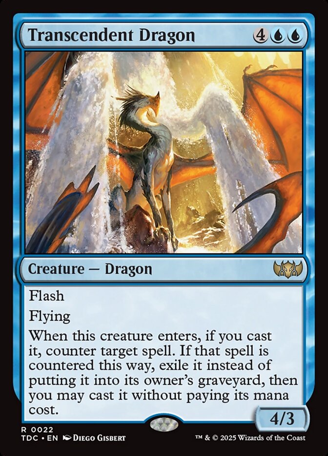 Transcendent Dragon - Magic: The Gathering - MoxLand