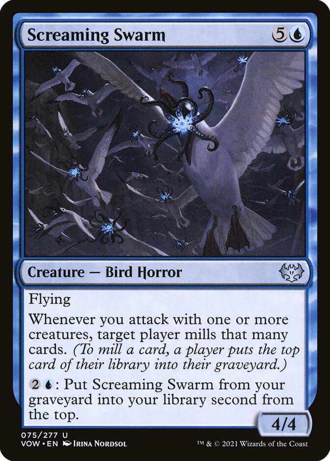 Enxame Estridente / Screaming Swarm - Magic: The Gathering - MoxLand