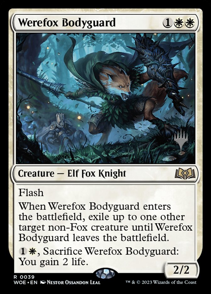 Guarda-costas Mulher-raposa / Werefox Bodyguard - Magic: The Gathering - MoxLand