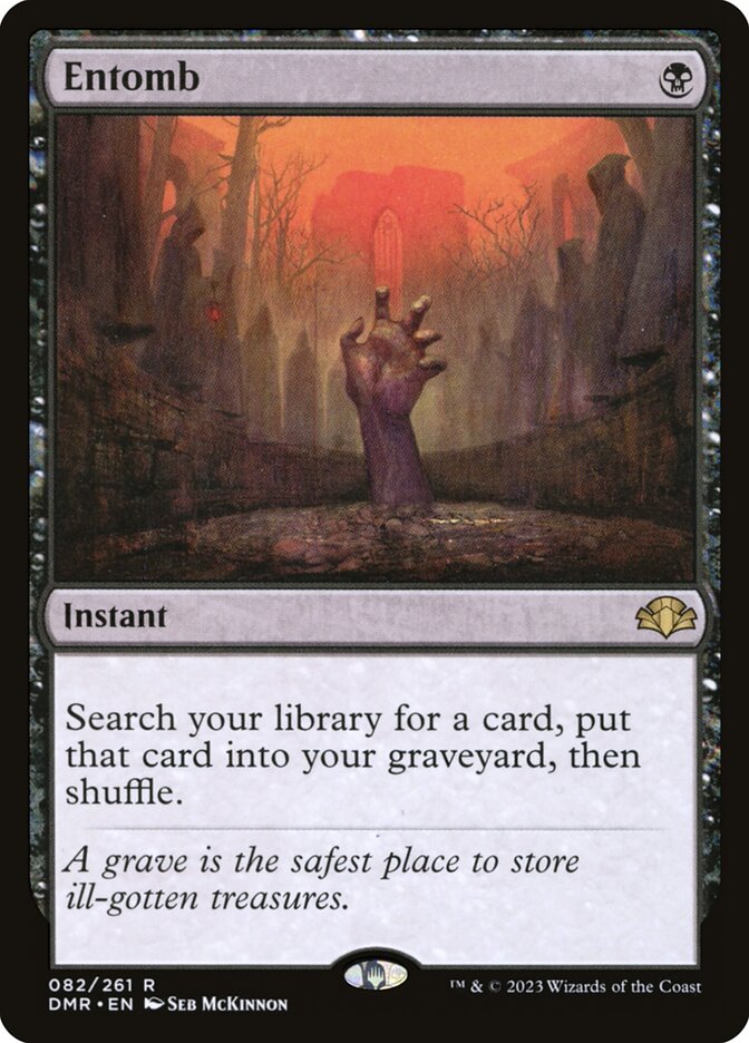 Sepultar / Entomb - Magic: The Gathering - MoxLand