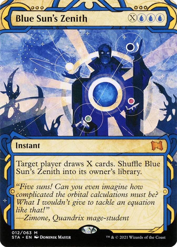 Zênite do Sol Azul / Blue Sun's Zenith - Magic: The Gathering - MoxLand