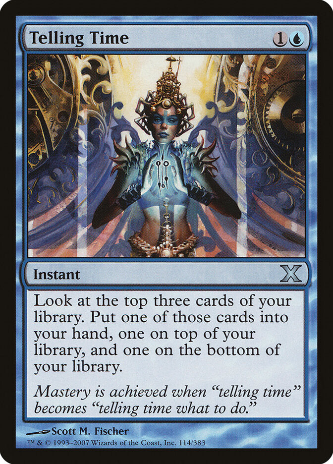 Dizer as Horas / Telling Time - Magic: The Gathering - MoxLand