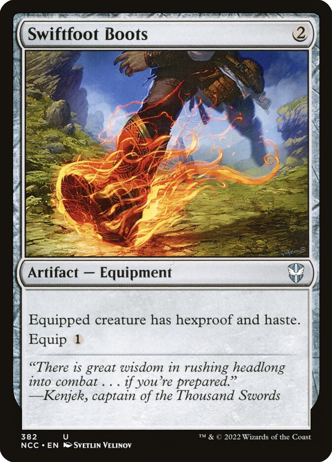 Botas Pé-ligeiro / Swiftfoot Boots - Magic: The Gathering - MoxLand