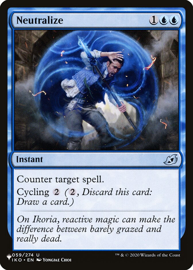 Neutralizar / Neutralize - Magic: The Gathering - MoxLand