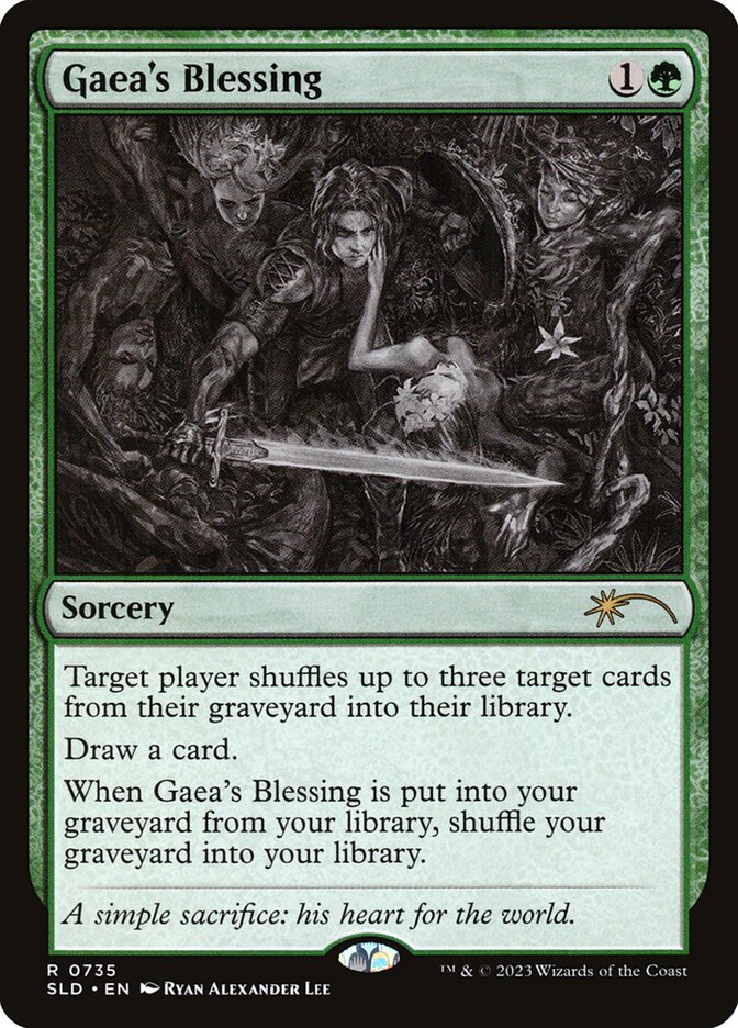 Bênção de Gaia / Gaea's Blessing - Magic: The Gathering - MoxLand