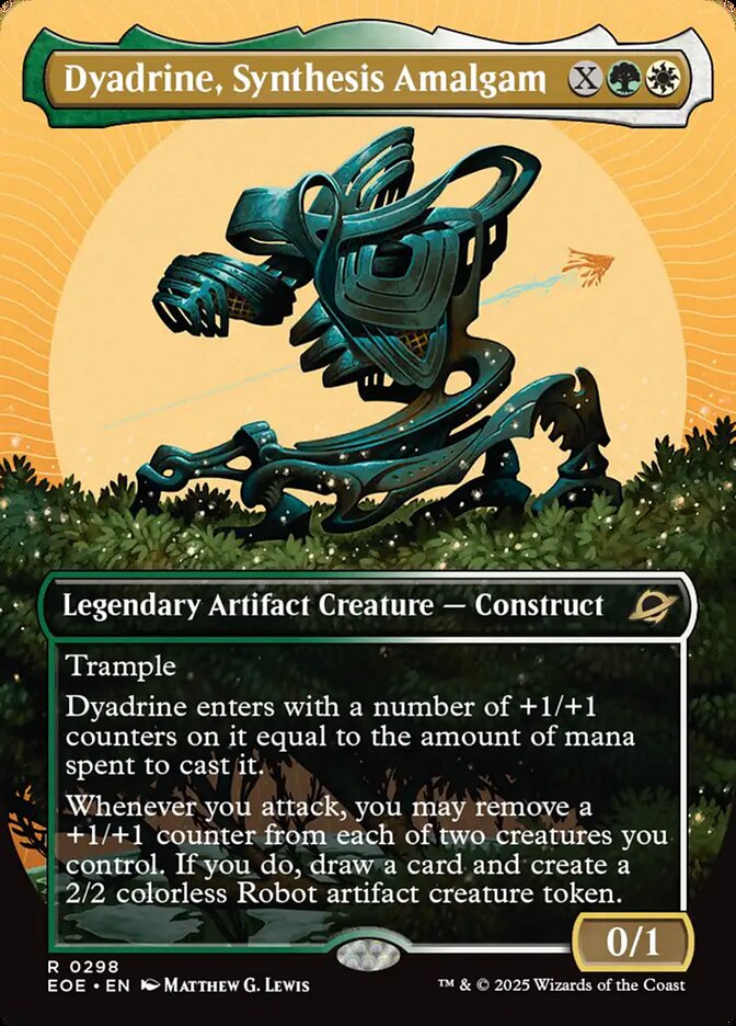 Dyadrine, Amálgama da Síntese / Dyadrine, Synthesis Amalgam - Magic: The Gathering - MoxLand
