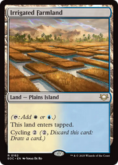 Fazendas Irrigadas / Irrigated Farmland - Magic: The Gathering - MoxLand