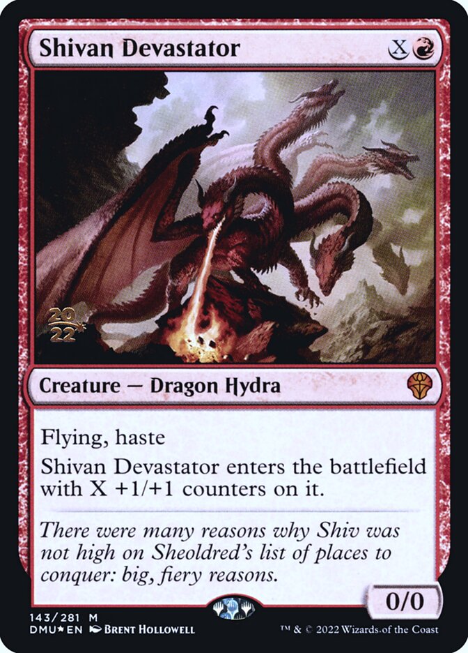 Devastador de Shiv / Shivan Devastator - Magic: The Gathering - MoxLand