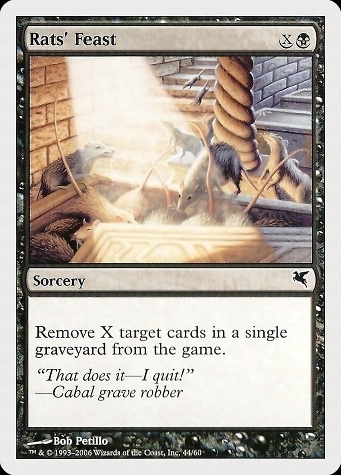 Festim dos Ratos / Rats' Feast - Magic: The Gathering - MoxLand