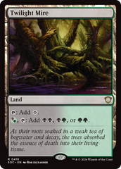 Lodaçal do Crepúsculo / Twilight Mire - Magic: The Gathering - MoxLand