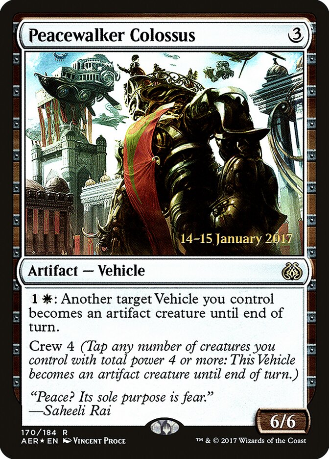 Colosso Caminhante da Paz / Peacewalker Colossus - Magic: The Gathering - MoxLand
