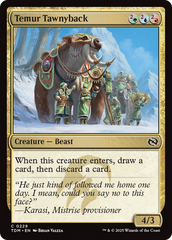 Dorsopardo Temur / Temur Tawnyback - Magic: The Gathering - MoxLand