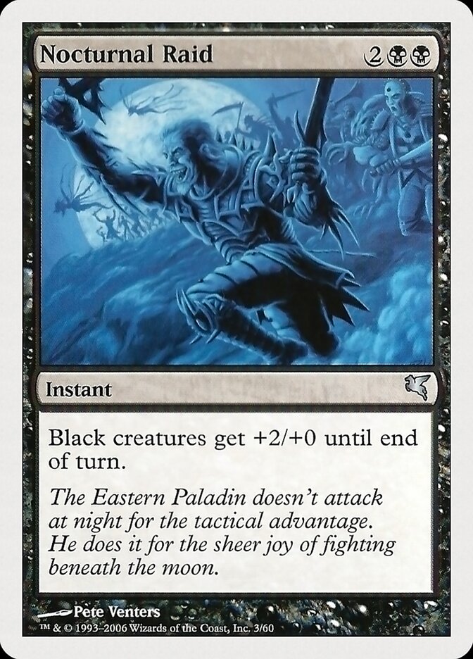 Assalto Noturno / Nocturnal Raid - Magic: The Gathering - MoxLand