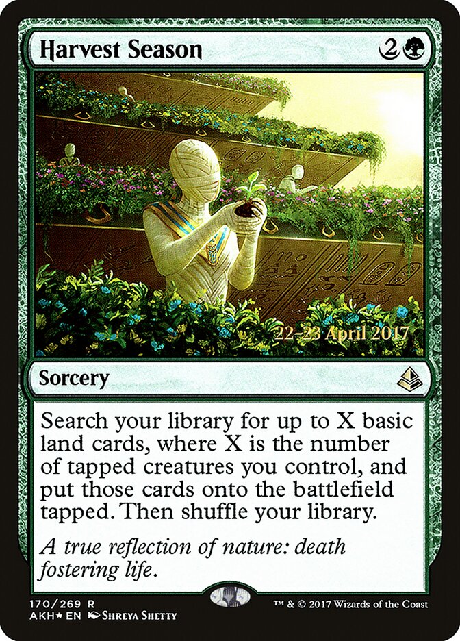 Estação da Colheita / Harvest Season - Magic: The Gathering - MoxLand