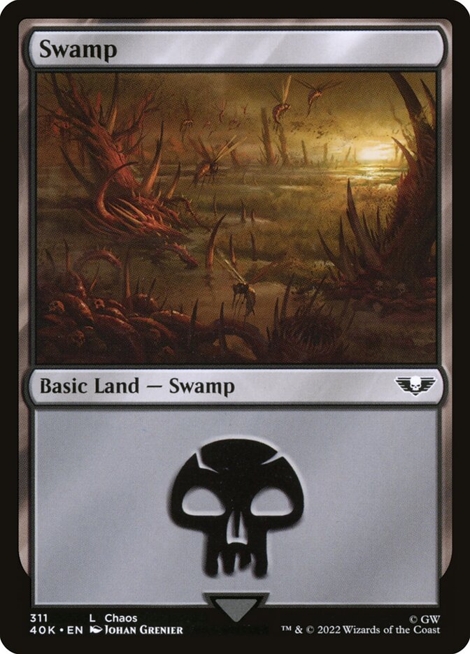 Pântano / Swamp - Magic: The Gathering - MoxLand