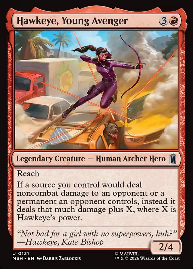 Hawkeye, Young Avenger - Magic: The Gathering - MoxLand