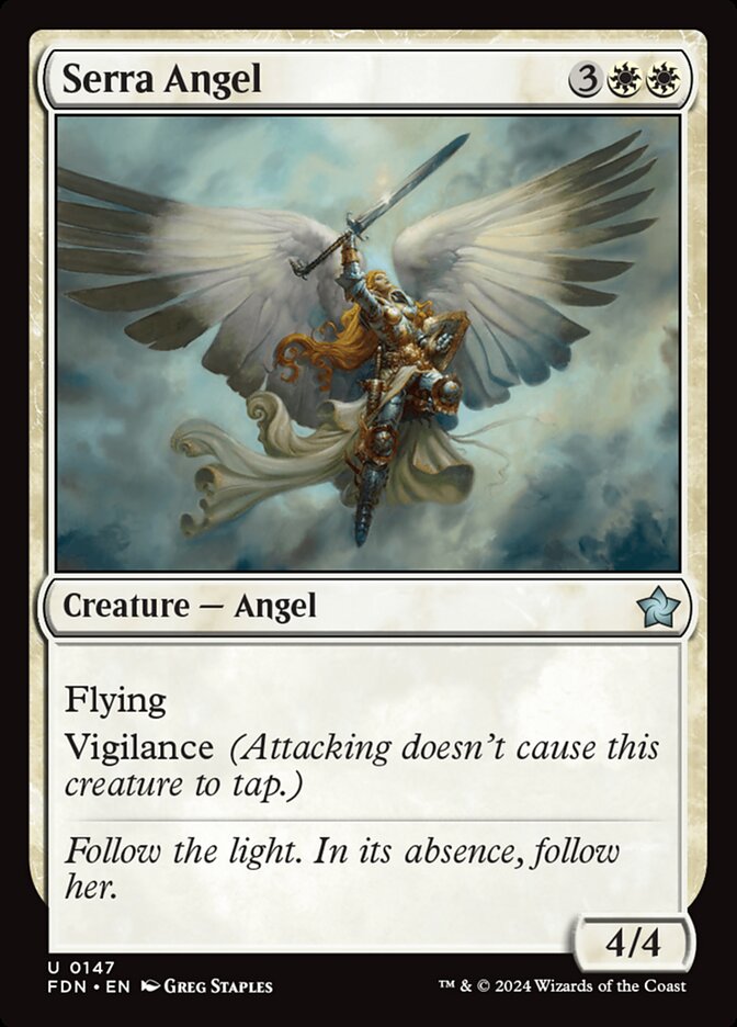 Anjo Serra / Serra Angel - Magic: The Gathering - MoxLand