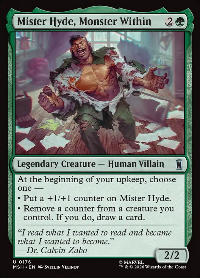 Mister Hyde, Monster Within - Magic: The Gathering - MoxLand