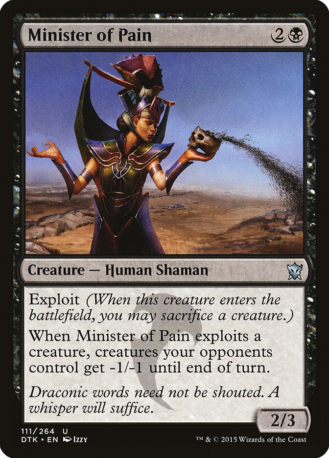 Ministro da Dor / Minister of Pain - Magic: The Gathering - MoxLand