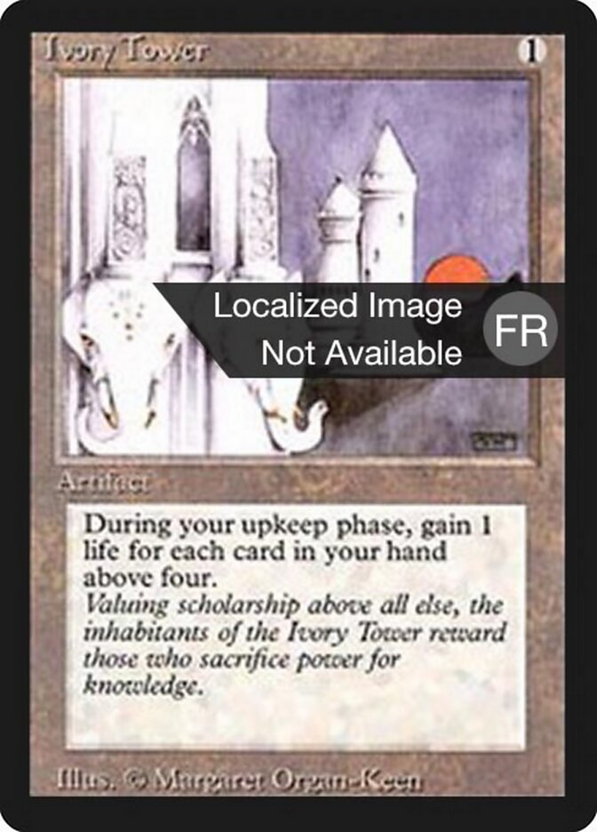 Torre de Marfim / Ivory Tower - Magic: The Gathering - MoxLand