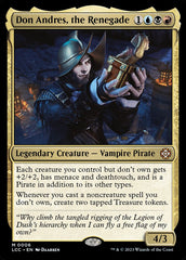 Don Andres, o Renegado / Don Andres, the Renegade - Magic: The Gathering - MoxLand