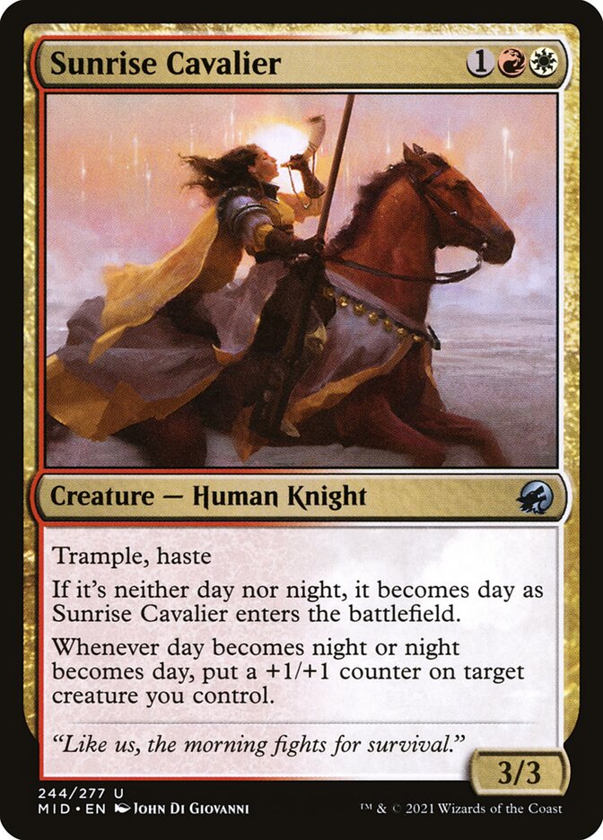 Amazona da Aurora / Sunrise Cavalier - Magic: The Gathering - MoxLand