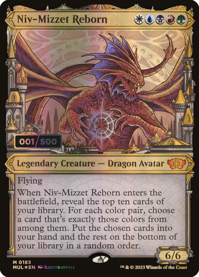 Niv-Mizzet Renascido / Niv-Mizzet Reborn - Magic: The Gathering - MoxLand