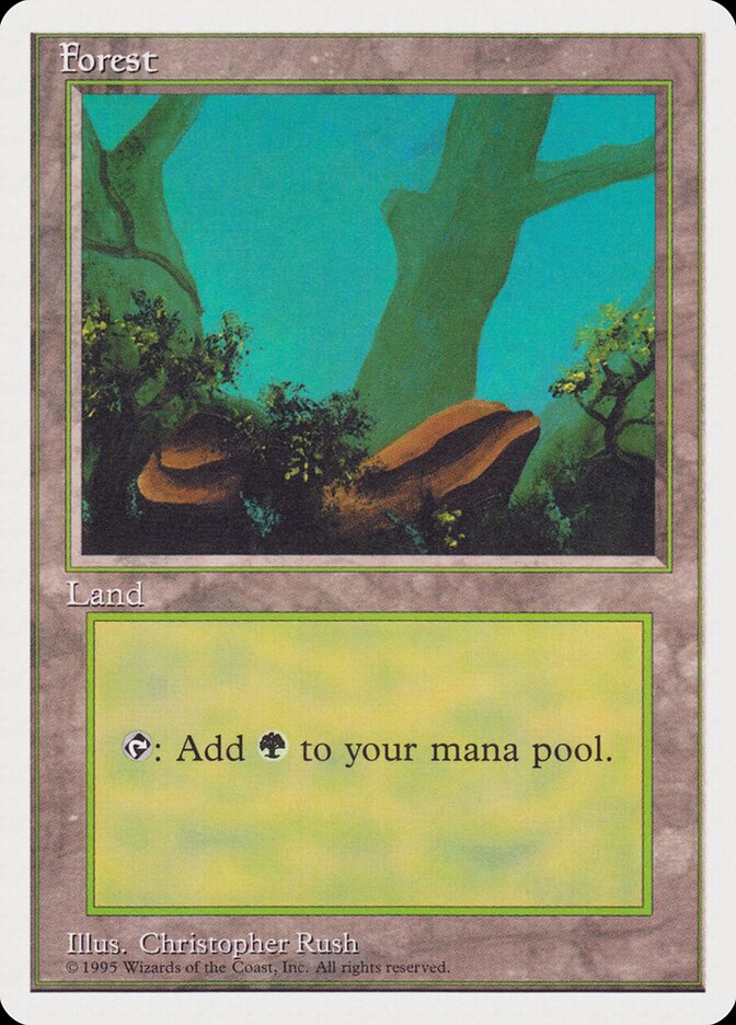 Floresta / Forest - Magic: The Gathering - MoxLand