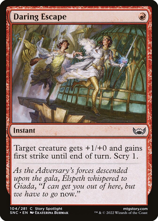 Fuga Ousada / Daring Escape - Magic: The Gathering - MoxLand