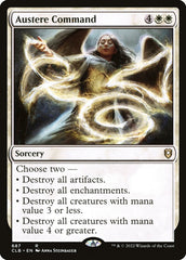 Comando Austero / Austere Command - Magic: The Gathering - MoxLand