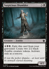 Suspicious Shambler / Suspicious Shambler - Magic: The Gathering - MoxLand