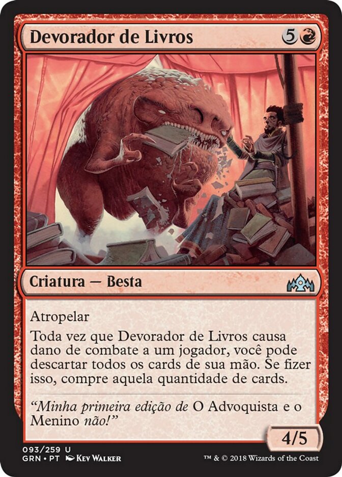 Devorador de Livros
 / Book Devourer - Magic: The Gathering - MoxLand